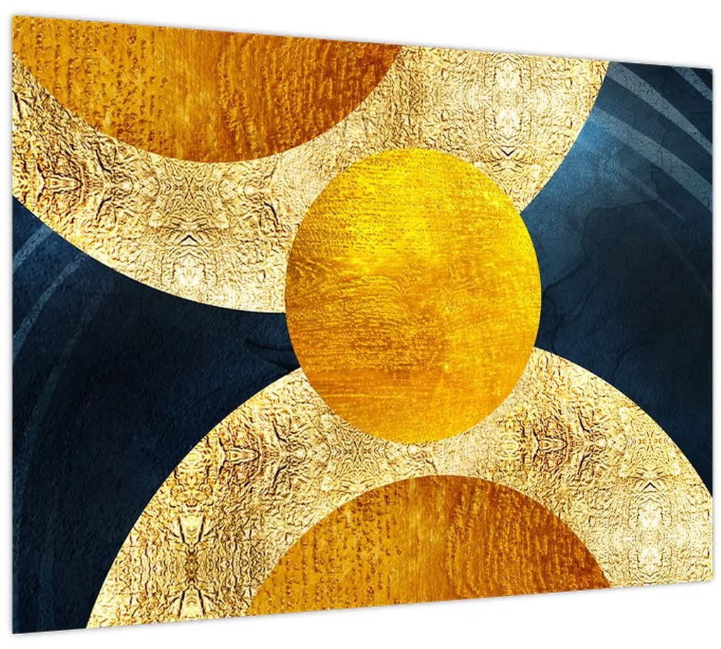 Tablou - Cercuri (70x50 cm)