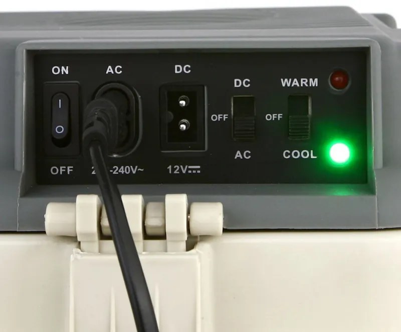 Lada frigorifica portabila Camry CR 8065, 21 L, 12V DC/220V AC, Racire si incalzire, Gri