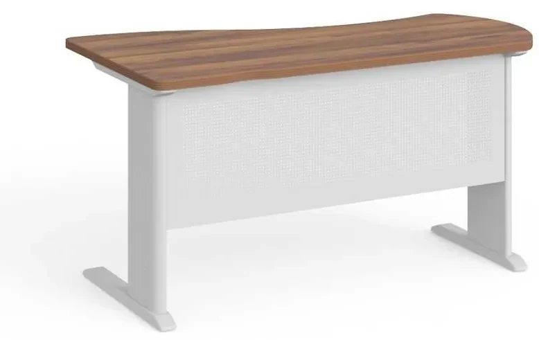 Birou de colt Manager 140 x 80 cm, dreapta, nuca warmia
