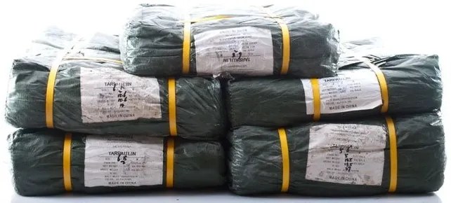 Prelată verde-argintie rezistentă la îngheţ 10m x 12m