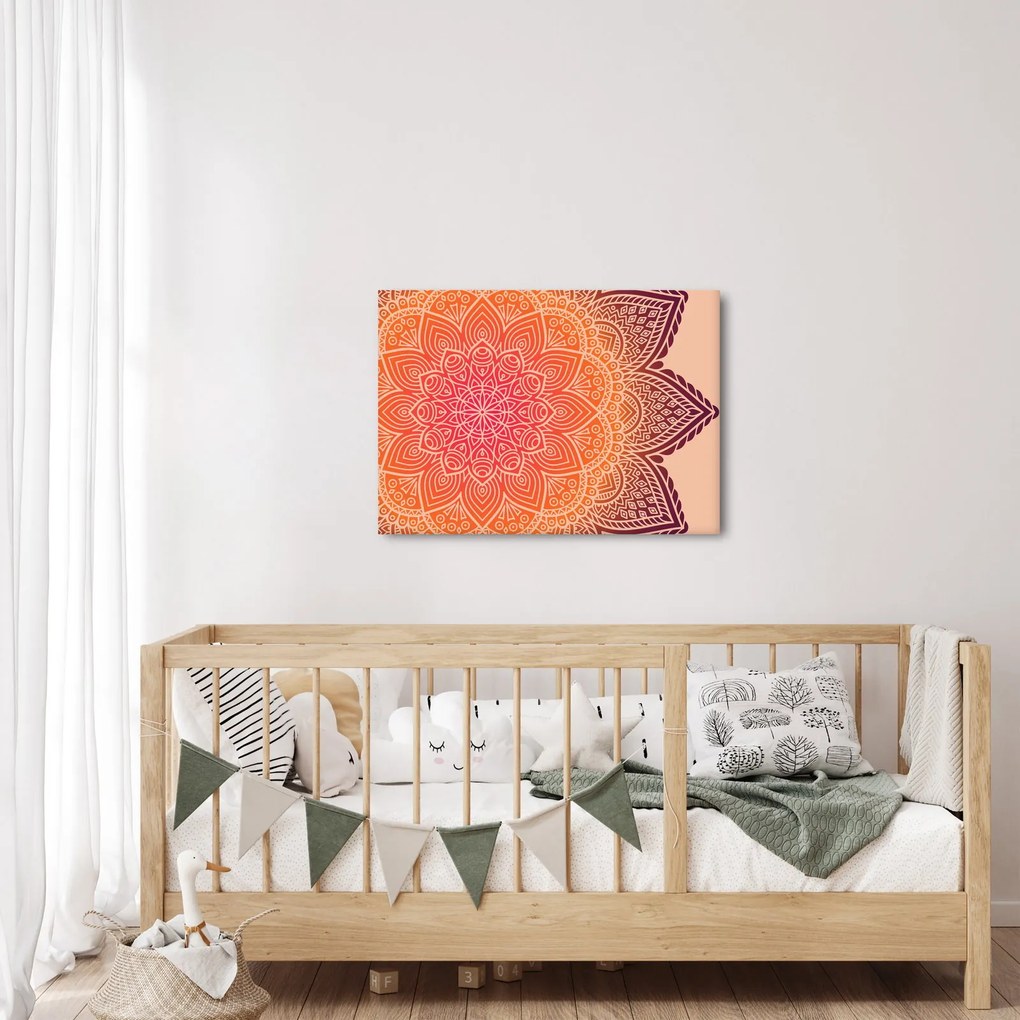 Tablou - Mandala artă (70x50 cm)