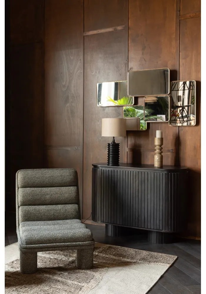 Covor maro/bej din lână 200x300 cm Briton – Dutchbone