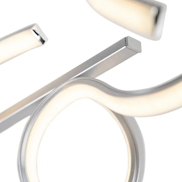 Lustră LED aplicată dimabilă CURLS LED/25,8W/230V Leuchten Direkt 19032-21