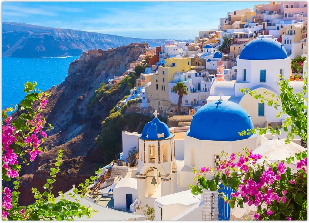 Tablou - Santorini, Grecia (70x50 cm)