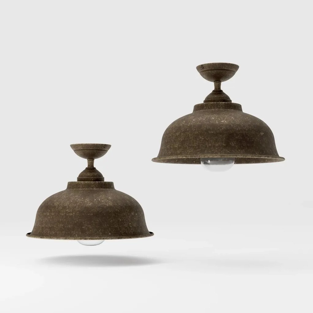 Lustra exterior IP44 realizat manual din alama Lipari