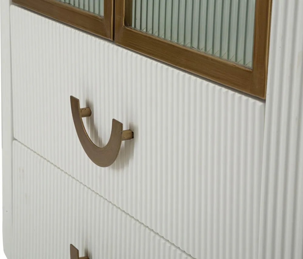 Bufet / Vitrina Tolosa Display, Mauro Ferretti, 85x40x160 cm, MDF/fier, multicolor