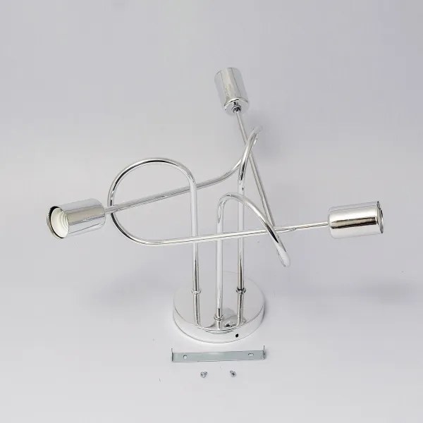 Lustră aplicată OXFORD 3xE27/15W/230V crom lucios