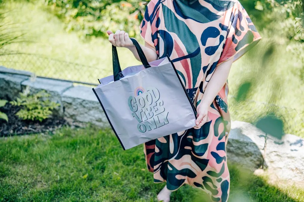 Geanta de cumparaturi SHOP & GO 37 cm - mai multe variante Varianta: Glittera