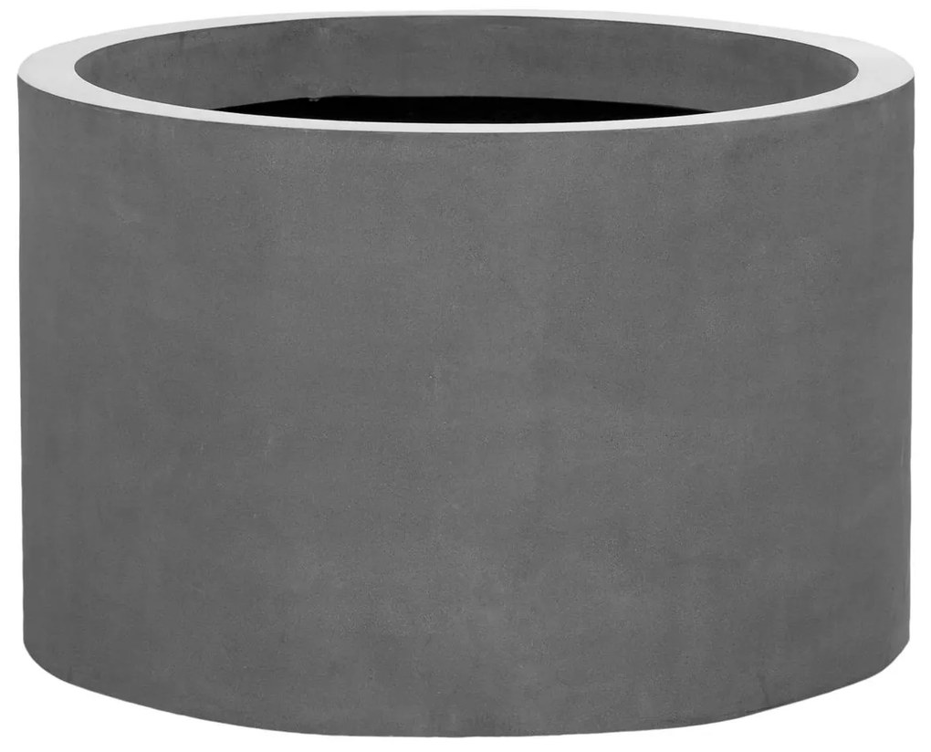 Ghiveci Jumbo Max inaltime medie, culoare gri, dimensiuni multiple - PotteryPots Mărime: XL - v. 70 cm, ⌀ 110 cm