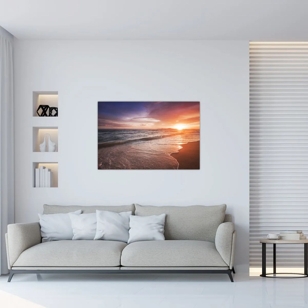 Tablou - Apus de soare în Thailanda (90x60 cm)