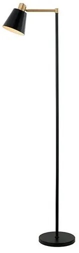 Lampadar, lampa de podea design modern Ging negru, auriu