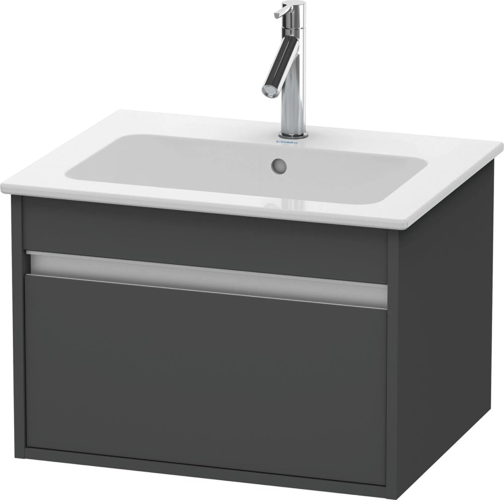 Duravit Ketho dulap 60x47.5x41 cm sub chiuveta pe perete grafit KT641804949