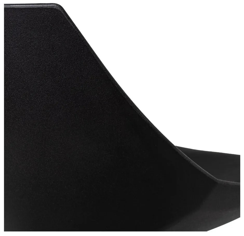 Scaune de bar negre cu înălțime ajustabilă 2 buc. din imitație de piele (înălțime șezut 56,5 cm) – Casa Selección