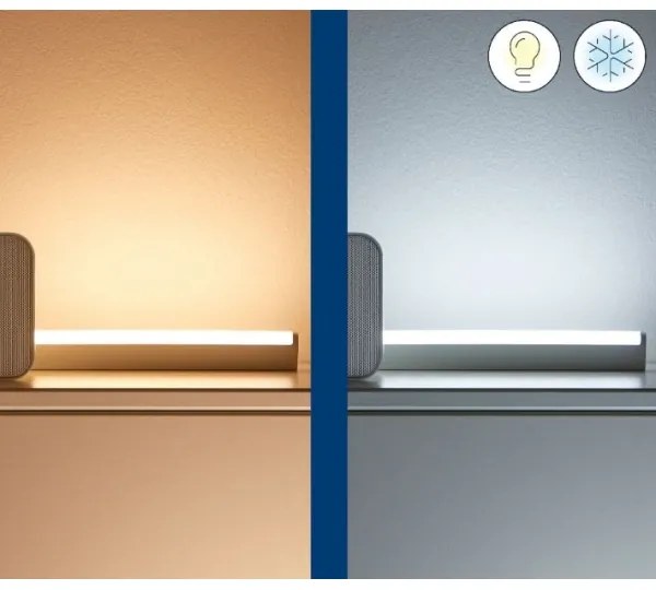 WiZ - Set 2x lampă LED RGBW dimabilă BAR LED/5,5W/230V Wi-Fi