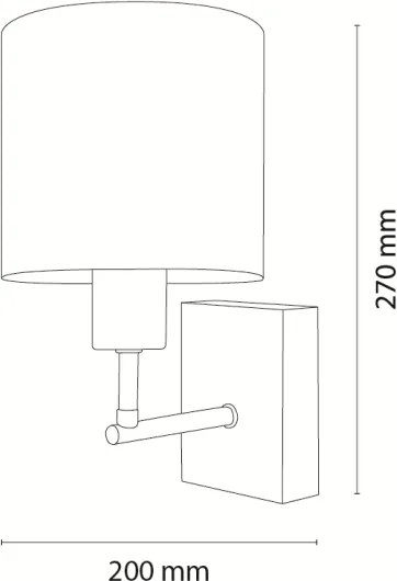 Brilagi - Aplică de perete BOBO WOOD 1xE27/25W/230V stejar/negru/alb/cu ursuleți
