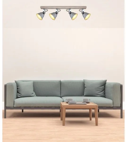 Spot GÜNTHER 4xE27/60W/230V Globo 15366Z-4