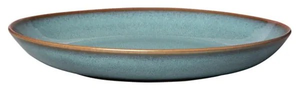 Bol din gresie ceramică Villeroy & Boch Like Lave, ø 28 cm, turcoaz - maro