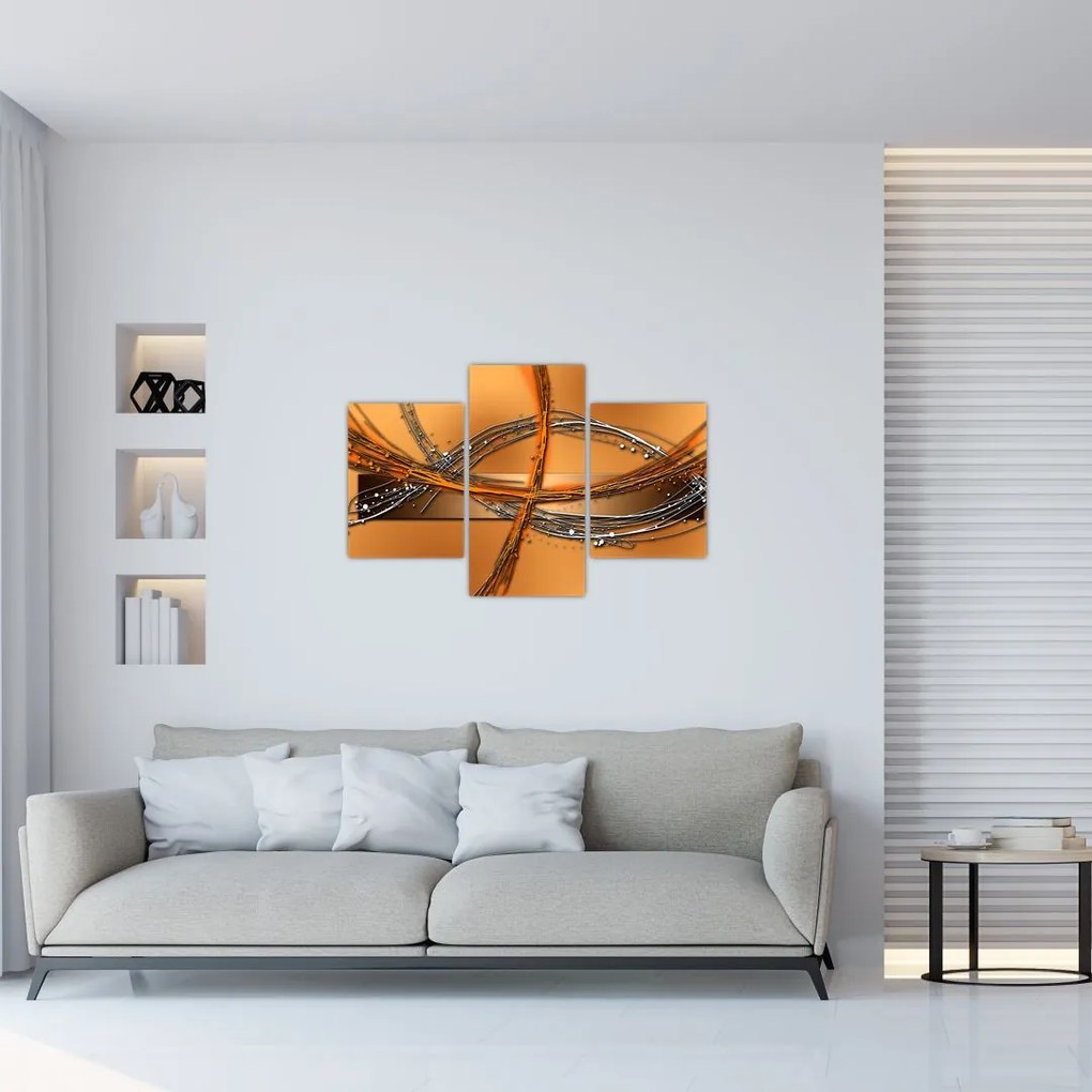 Tablou abstact (90x60 cm)