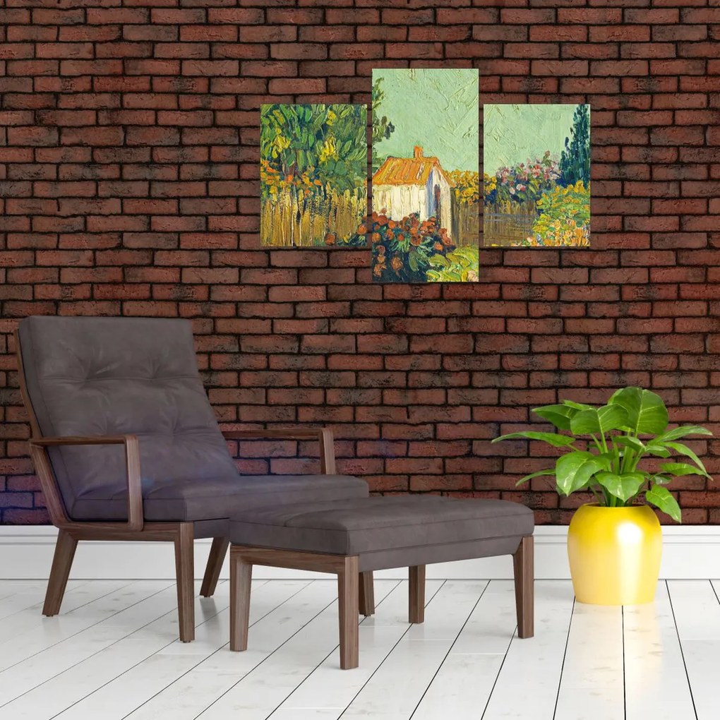 Tablou - Imitator of Vincent van Gogh, Landscape, reproducere (90x60 cm)