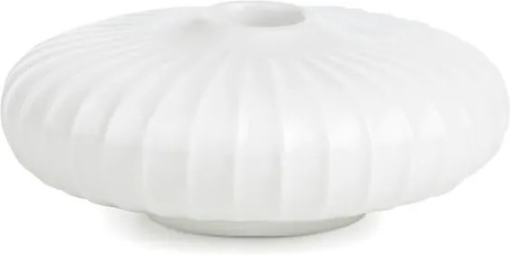 Sfeșnic din porțelan Kähler Design Hammershoi, mic, alb, ⌀ 4,5 cm