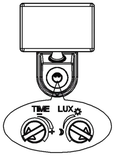 Lumina de sus Marbella C PIR - Spot LED cu senzor MARBELLA LED/15W/230V IP65