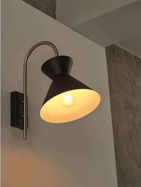 Osram - Aplica de perete DECOR WAIST 1xE27/40W/230V neagră