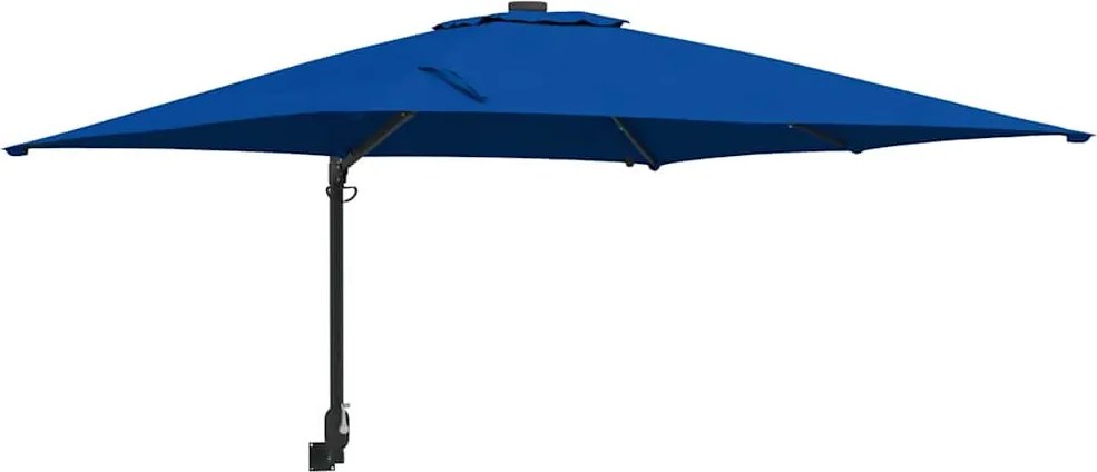 vidaXL Parasol de Grădină Albastru azur 248,5 x 247,5 x 160 cm