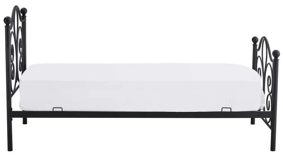 Pat Adaline 90 x 200 cm, negru