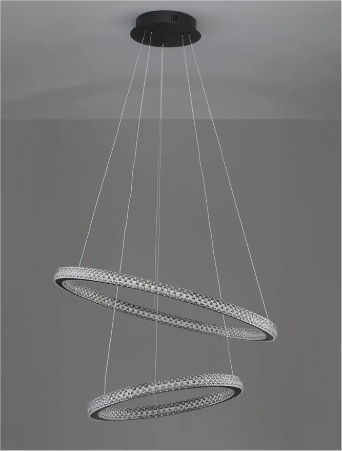 Lustra LED suspendata moderna design elegant GINEVRA 54W