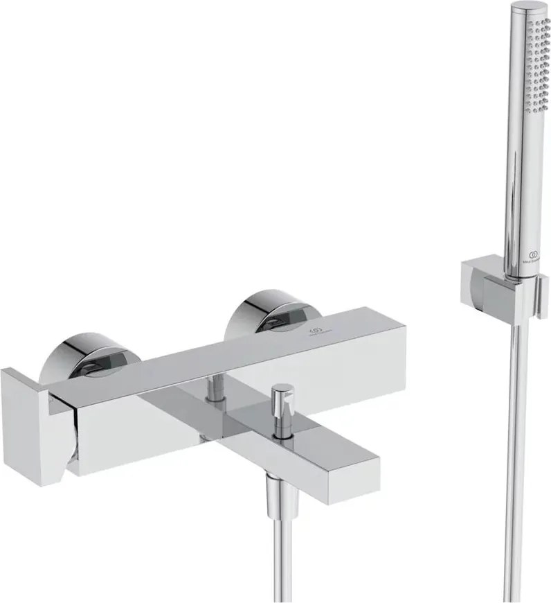 Baterie cada - dus Ideal Standard Atelier Extra crom lucios cu set de dus
