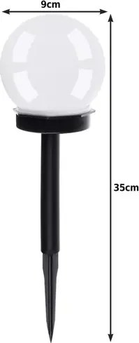 Gardlov Set de lămpi solare de grădină - globuri - 6 buc.