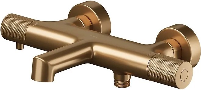 Baterie cada termostatata, bronz periat, Cersanit Zen Bronz periat