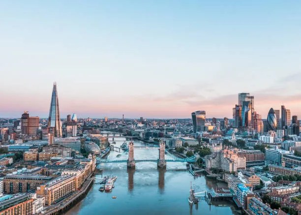 Fotografie An elevated view of the London, Karl Hendon