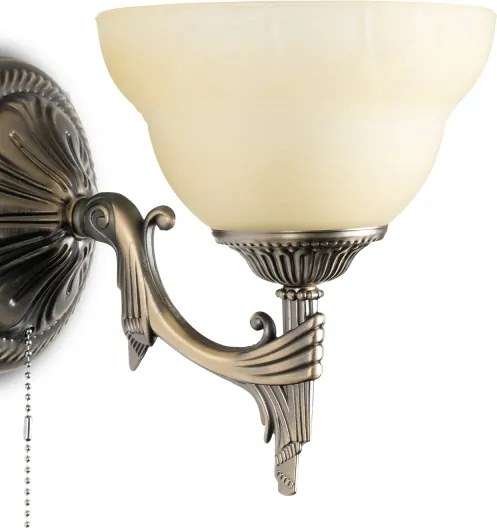 BRILAGI - Aplică de perete DAHLIA 1xE27/40W/230V alamă
