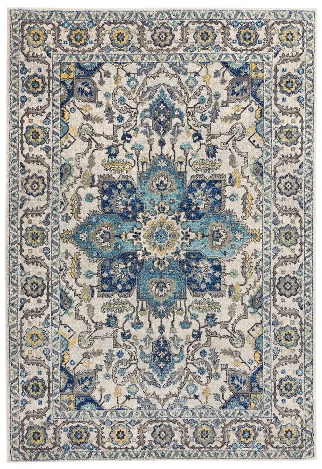 Covor albastru 200x290 cm Nova Persian Blue – Asiatic Carpets