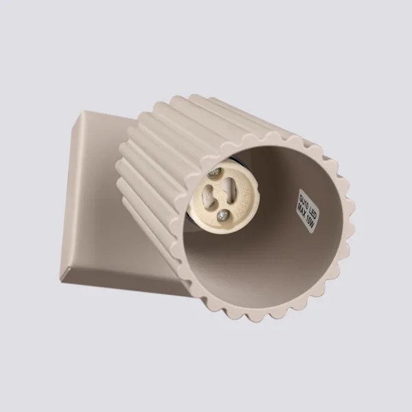 Brilagi - Aplică spot LED de perete CRESTO 1xGU10/10W/230V taupe