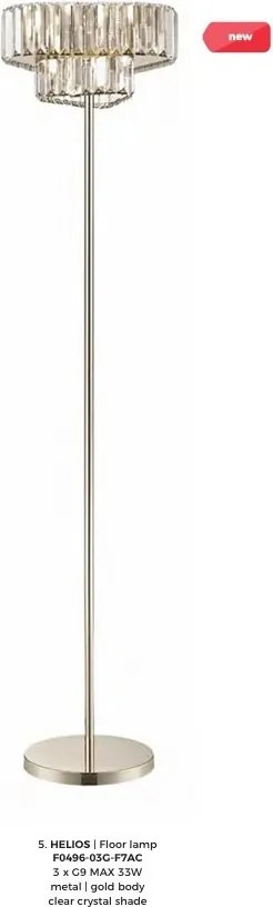 Lampadar, Lampa de podea design modern HELIOS