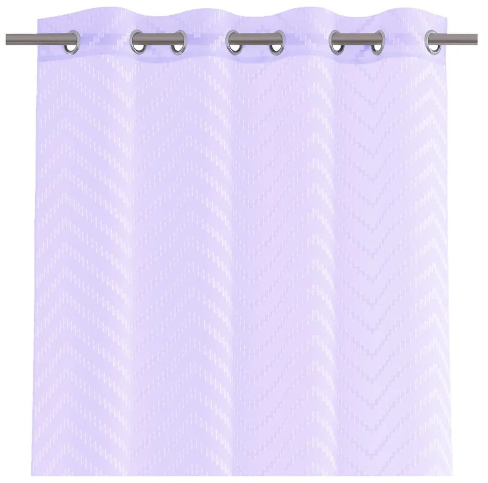 Perdea AmeliaHome Molisa Eyelets, 140 x 250 cm, violet deschis