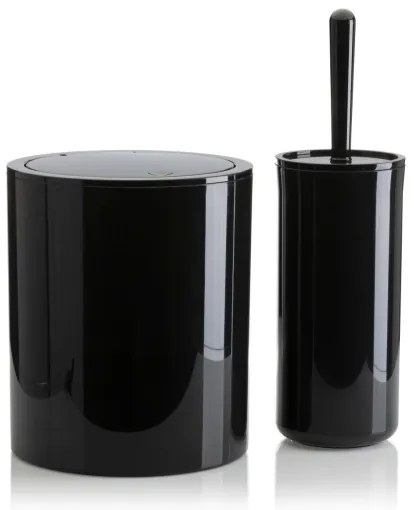 Set de baie CARMEN 5 buc. negru