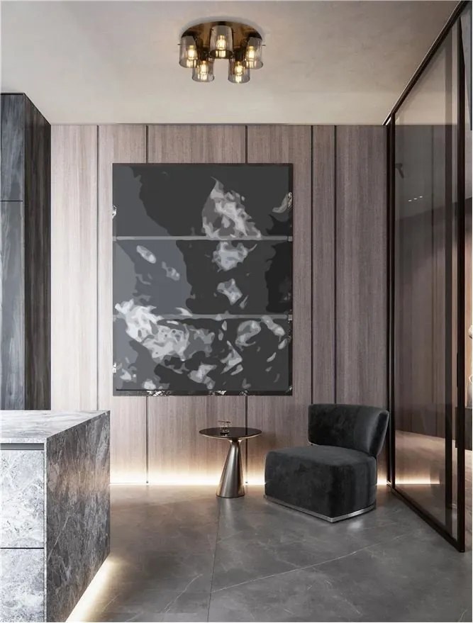 Lustra cu 5 spoturi design modern MIRBI