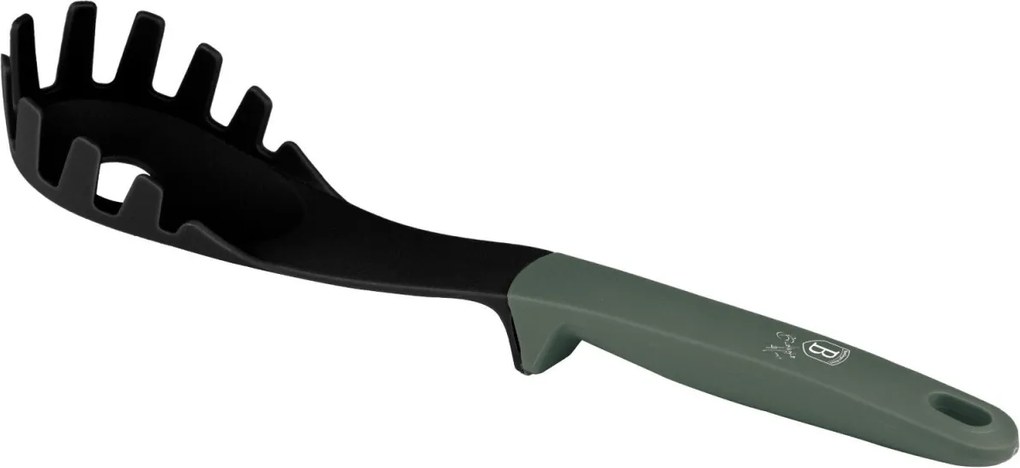 Set oale si tigai cu capace, 15 piese Green Matt Berlinger Haus BH 8208N, verde mat, antiaderente cu titan, inductie