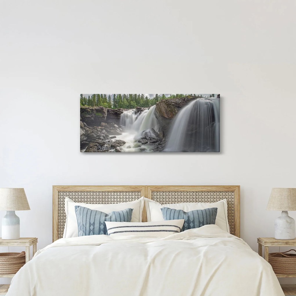 Tablou cu cascade (120x50 cm)