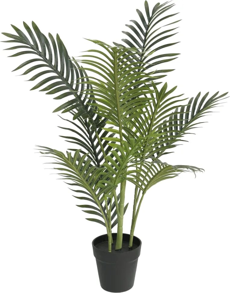 vidaXL Palmier artificial, verde, 80 cm, PP