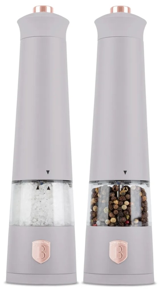 Rasnite sare si piper 2 piese Taupe Berlinger Haus BH 9544