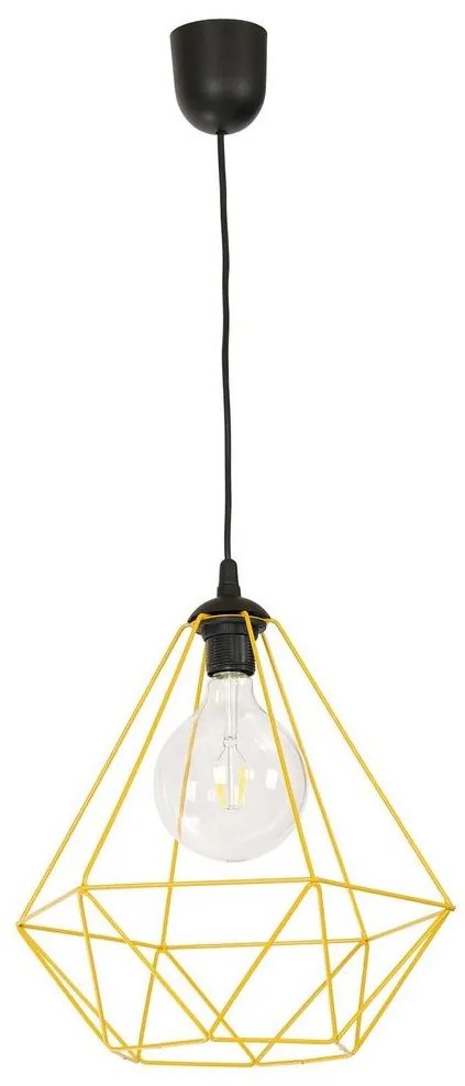 Lustră pe cablu BASKET 1xE27/60W/230V