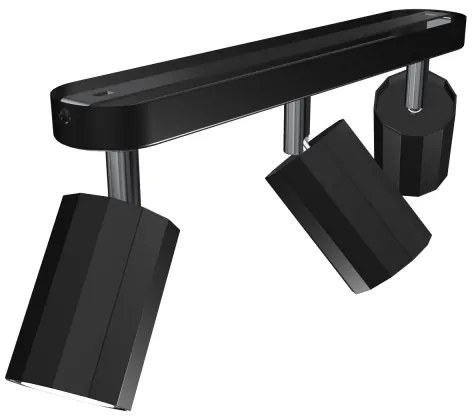 Spot BELLO 3xGU10/8W/230V negru