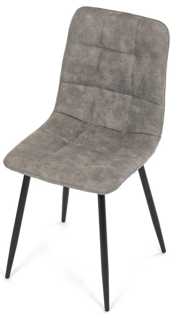 Set de scaune de sufragerie Vintage CT-281 GREY3,4 buc.