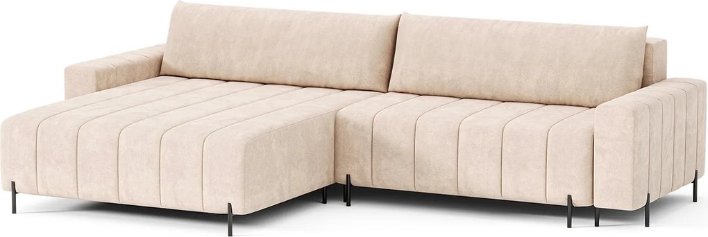 Canapea lemn masiv extensibilă Fierro 295×182 cm