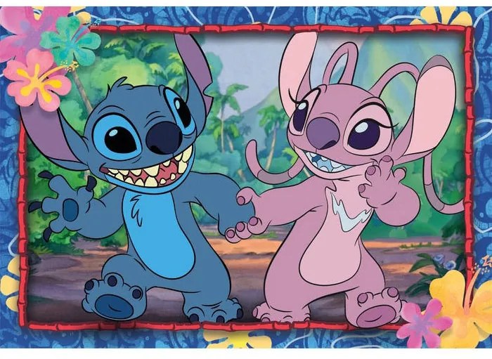 Disney Lilo și Stitch Angel Puzzle Clementoni de 2x20 piese