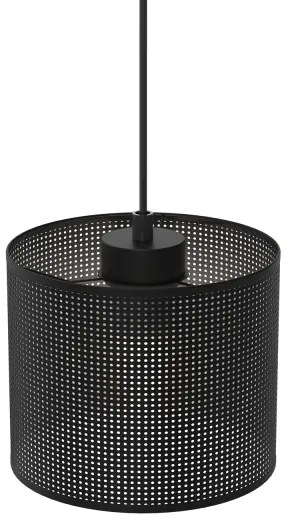 Lustră pe cablu LOFT SHADE 1xE27/60W/230V d. 18 cm neagră